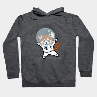 Red Panda Astronaut Hoodie